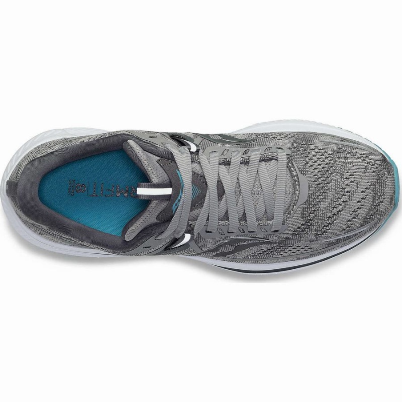 Women's Saucony Omni 21 Running Shoes Grey / Blue | Australia S46780-M98