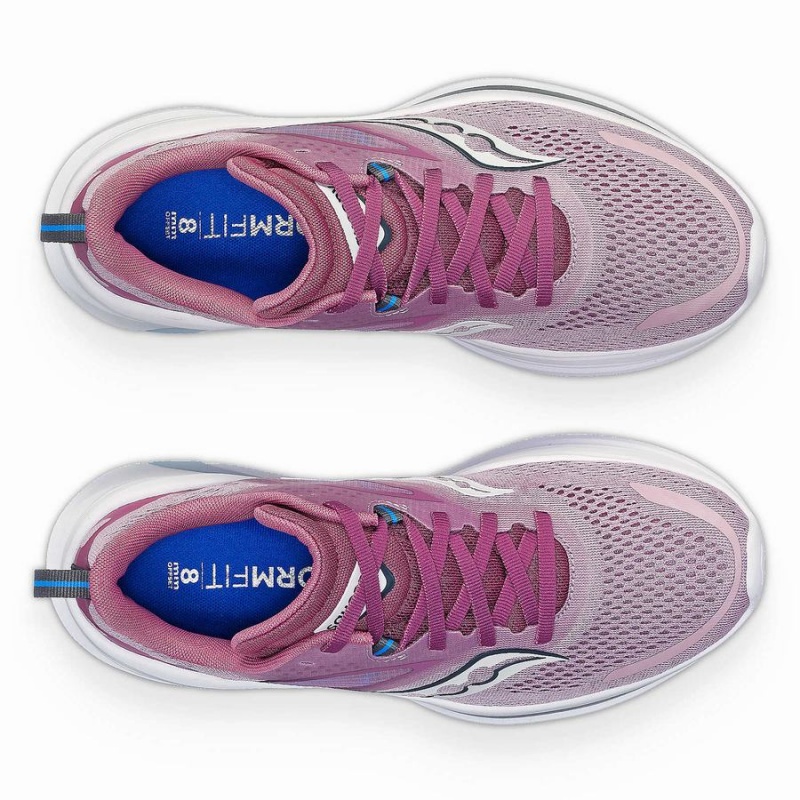 Women's Saucony Omni 22 Running Shoes Purple / Deep Blue | Australia S56819-N76