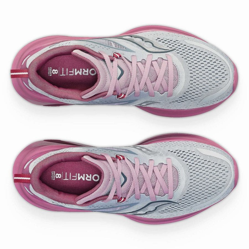 Women's Saucony Omni 22 Running Shoes Purple | Australia S65302-M62