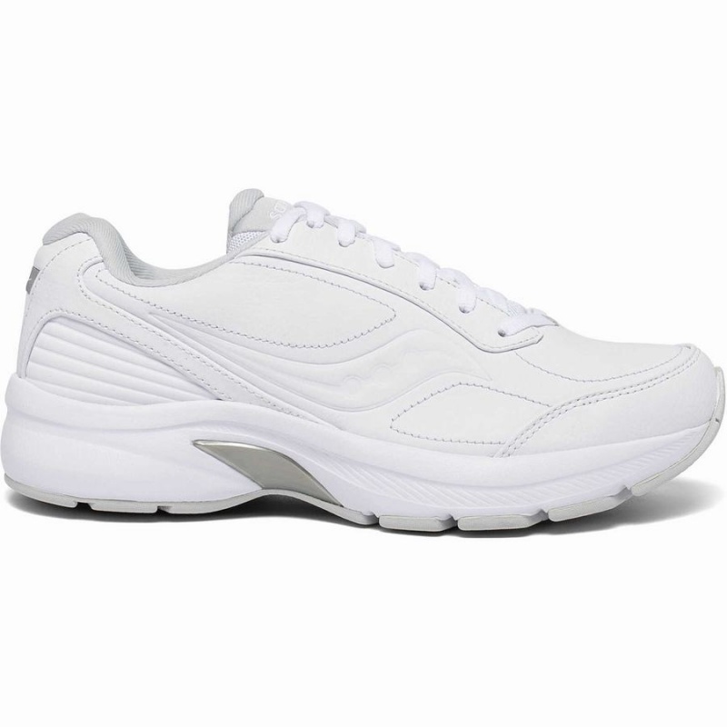 Women\'s Saucony Omni Walker 3 Walking Shoes White | Australia S10782-P69