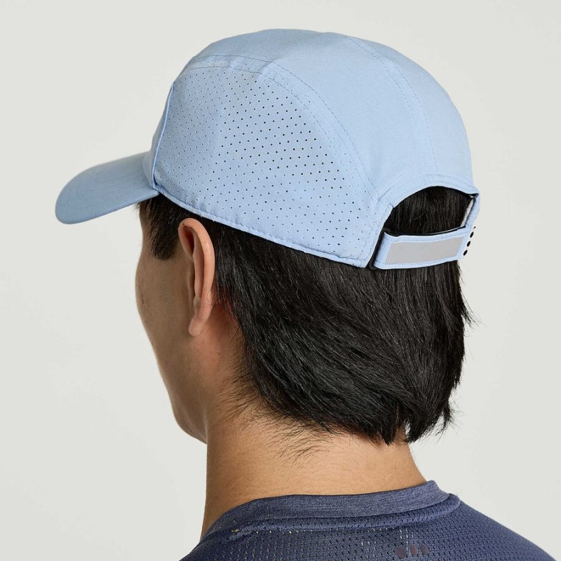 Women's Saucony Outpace Hats Blue | Australia S19236-T43