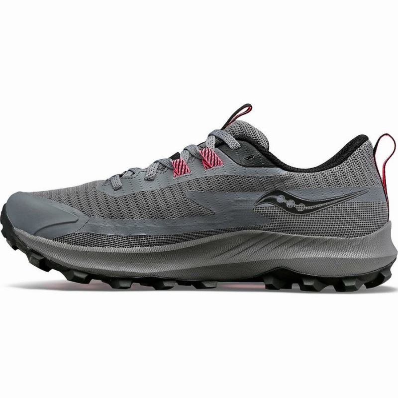 Women's Saucony Peregrine 13 GTX Trail Running Shoes Grey / Black | Australia S53701-M10