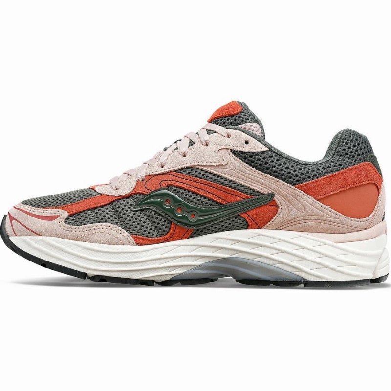 Women's Saucony ProGrid Omni 9 Premium Sneakers Khaki Pink / Green | Australia S57901-G01