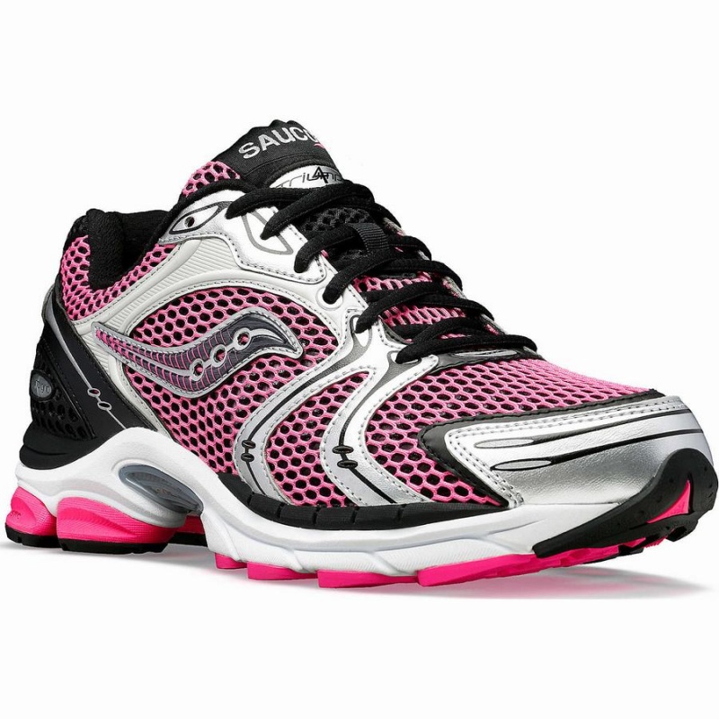 Women's Saucony ProGrid Triumph 4 Sneakers Pink / Silver | Australia S07948-P91