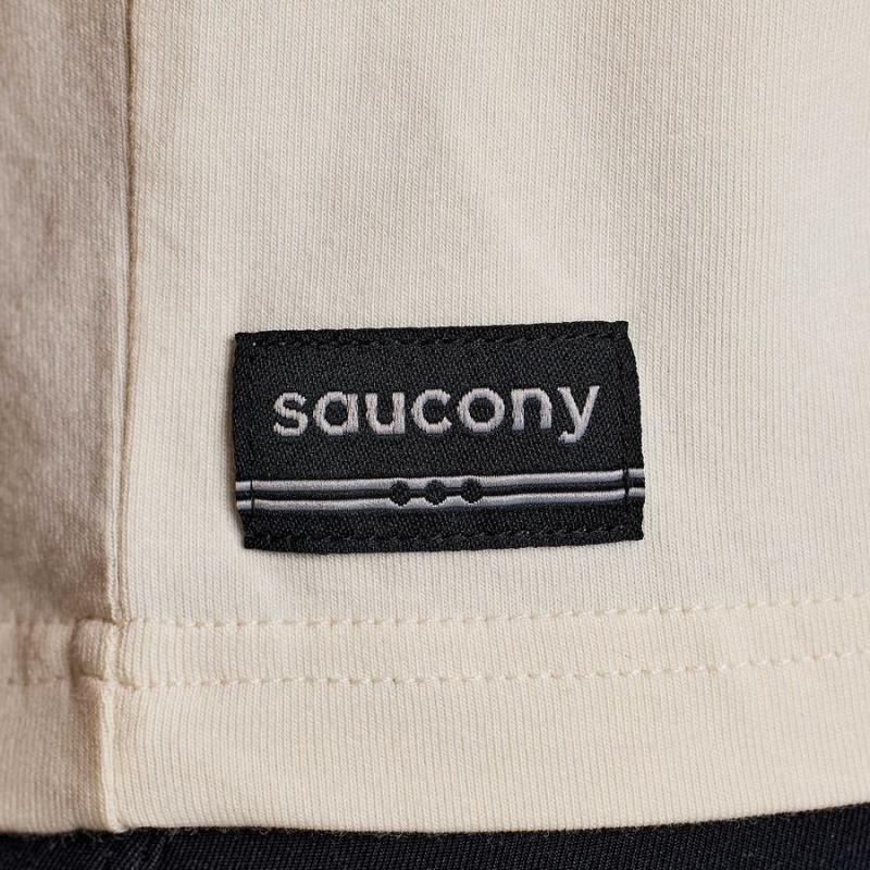 Women's Saucony Recovery Boxy Tee T Shirts Beige | Australia S25164-W57