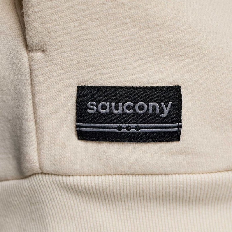 Women's Saucony Recovery Crew Sweatshirt Beige | Australia S80956-G15