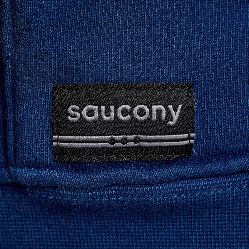 Women's Saucony Recovery Hoody Hoodie Indigo | Australia S43096-A41