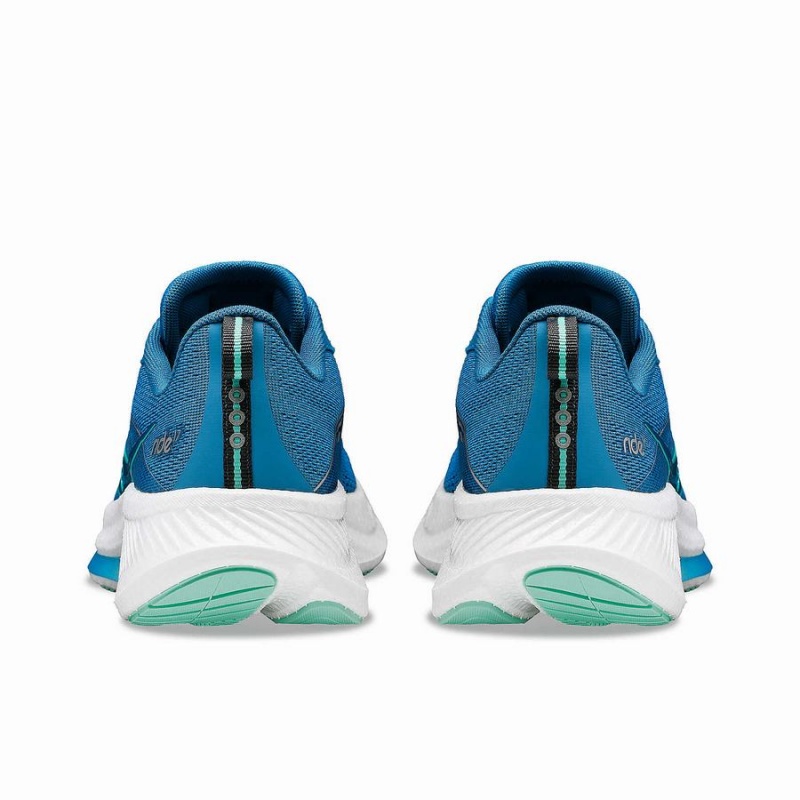 Women's Saucony Ride 17 Running Shoes Blue / Turquoise | Australia S62541-W39