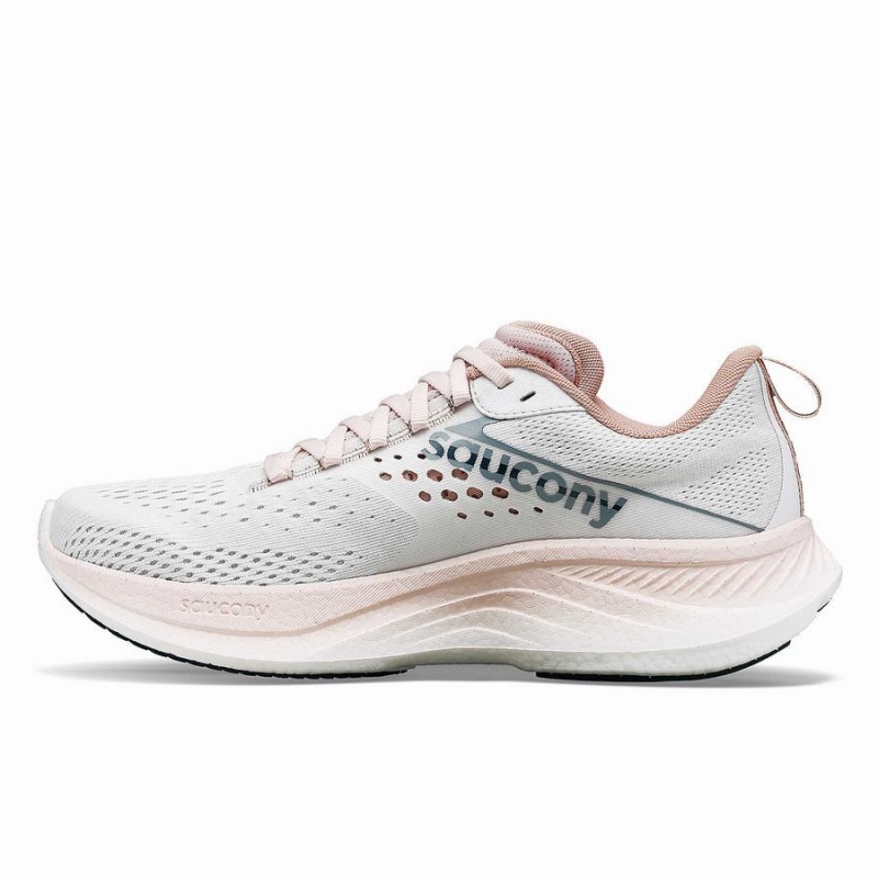 Women's Saucony Ride 17 Running Shoes White | Australia S52697-F05