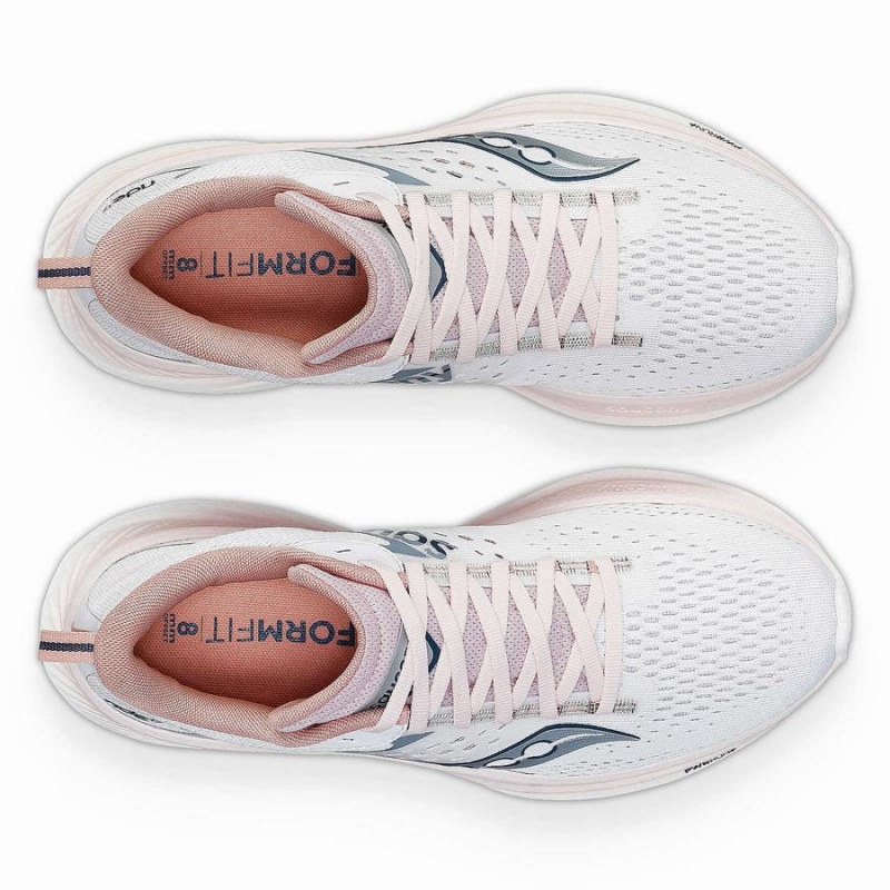 Women's Saucony Ride 17 Running Shoes White | Australia S52697-F05