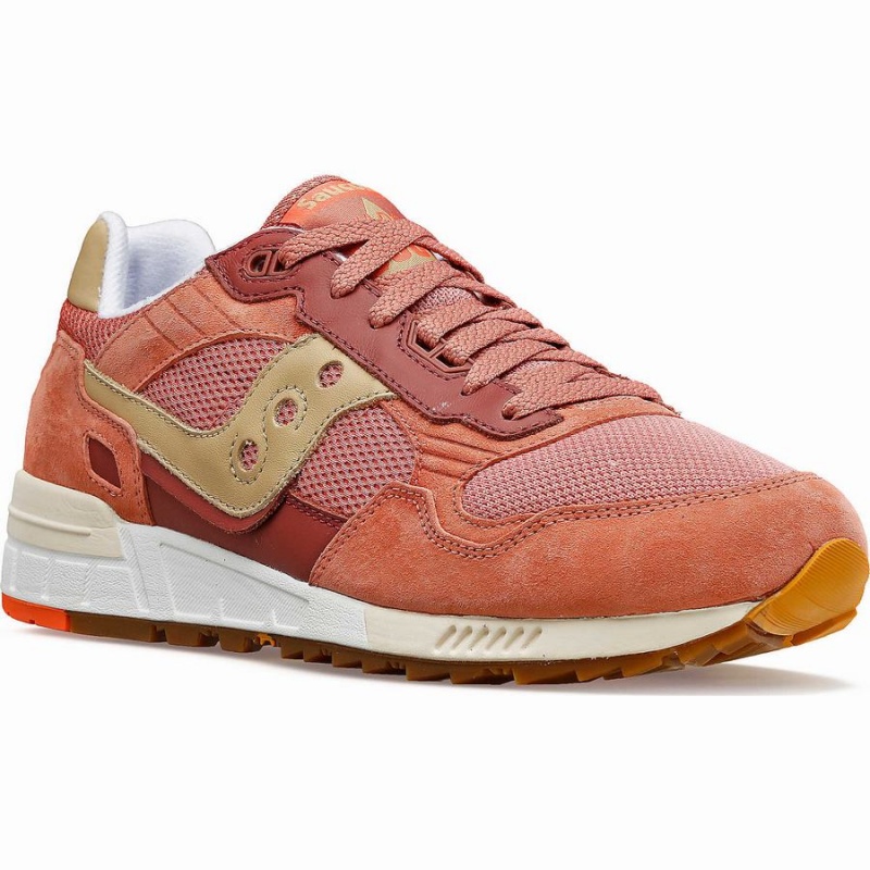 Women's Saucony Shadow 5000 Premium Sneakers Coral / Brown | Australia S89054-X59