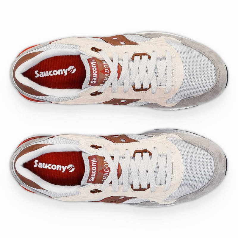 Women's Saucony Shadow 5000 Sneakers Grey / Brown | Australia S23608-W02