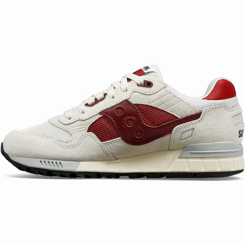 Women's Saucony Shadow 5000 Sneakers White / Red | Australia S32670-U70