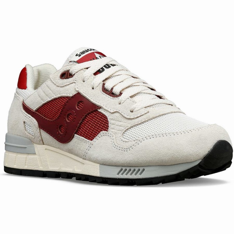 Women's Saucony Shadow 5000 Sneakers White / Red | Australia S32670-U70