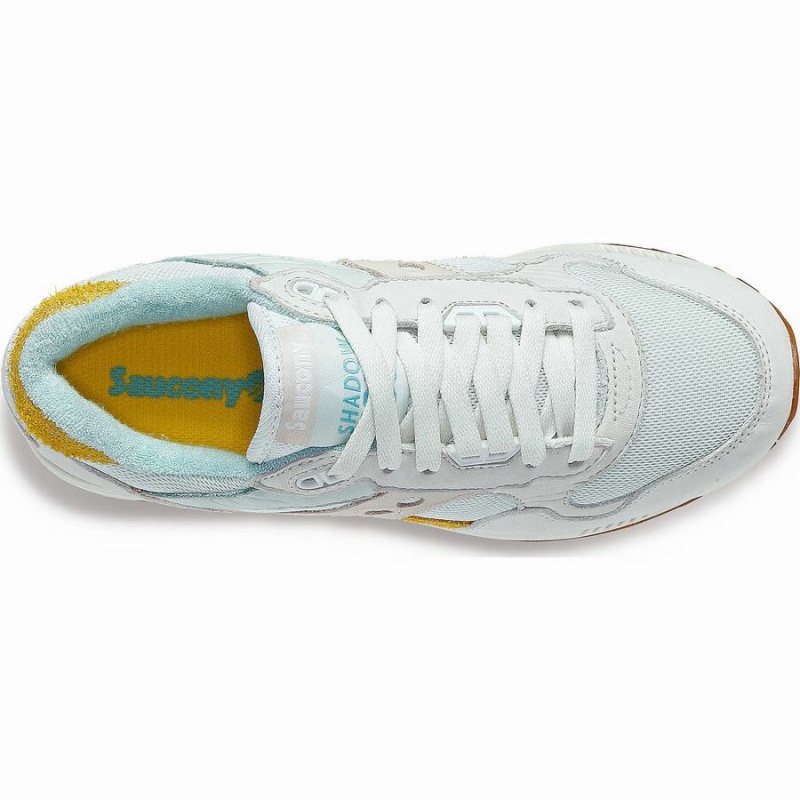 Women's Saucony Shadow 5000 Unplugged Sneakers Turquoise / Yellow | Australia S91824-E08