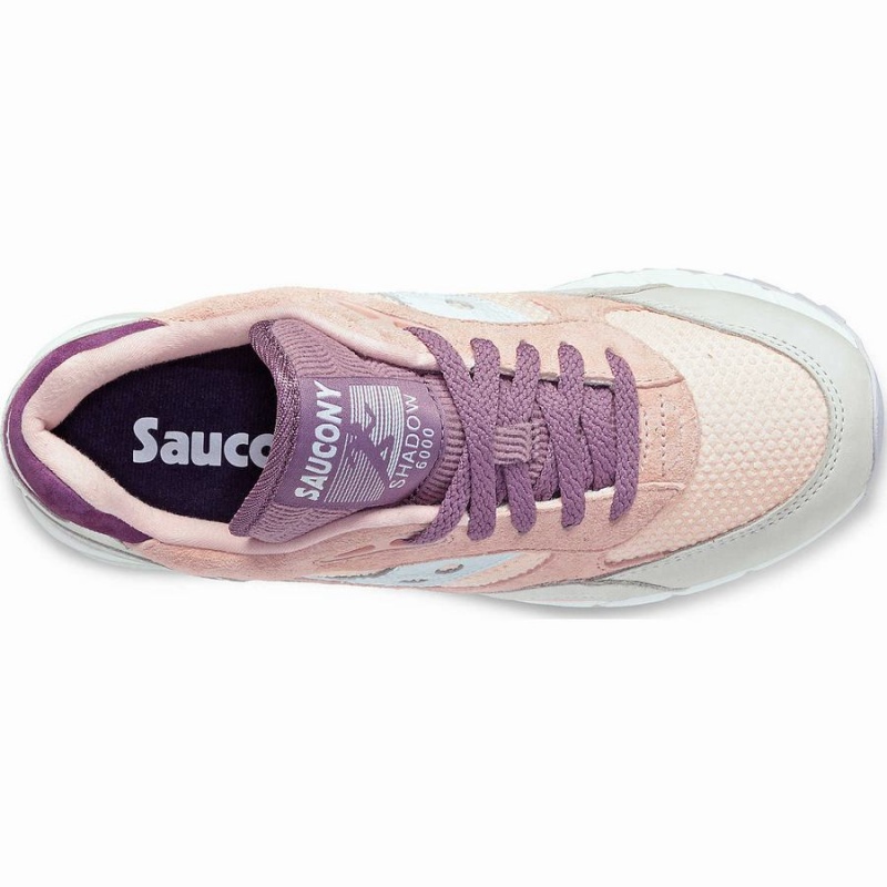 Women's Saucony Shadow 6000 Premium Sneakers Pink / Purple | Australia S95807-U32