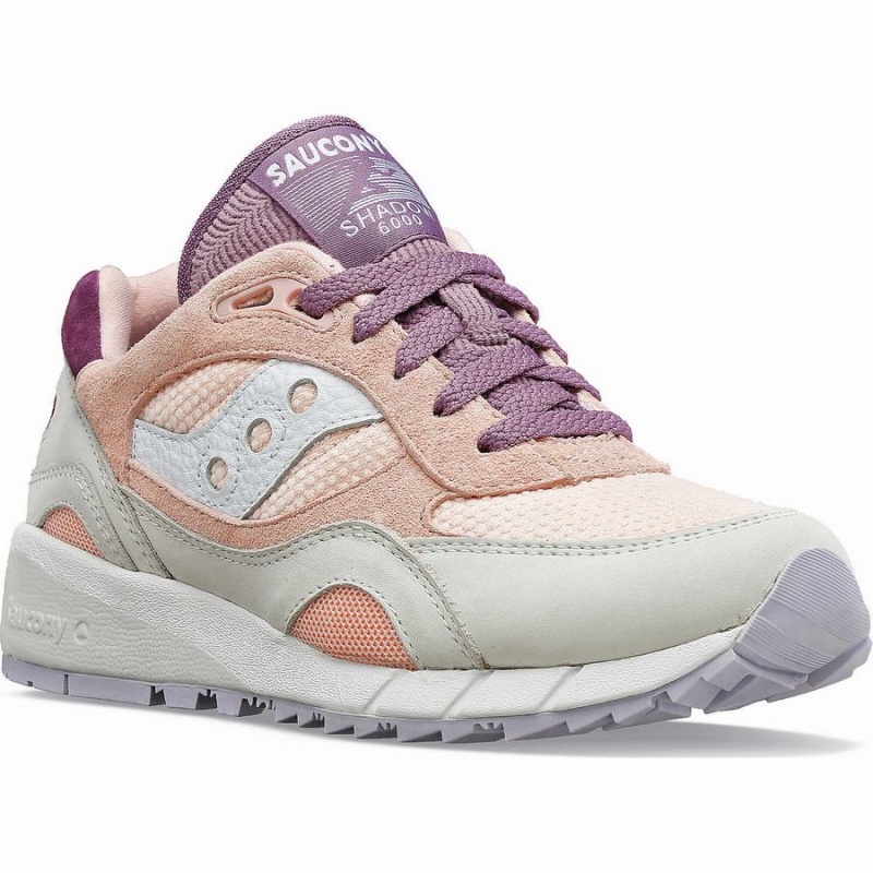 Women's Saucony Shadow 6000 Premium Sneakers Pink / Purple | Australia S95807-U32