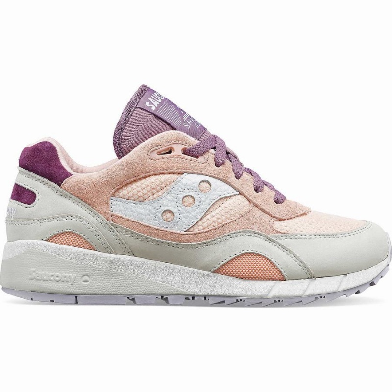 Women\'s Saucony Shadow 6000 Premium Sneakers Pink / Purple | Australia S95807-U32