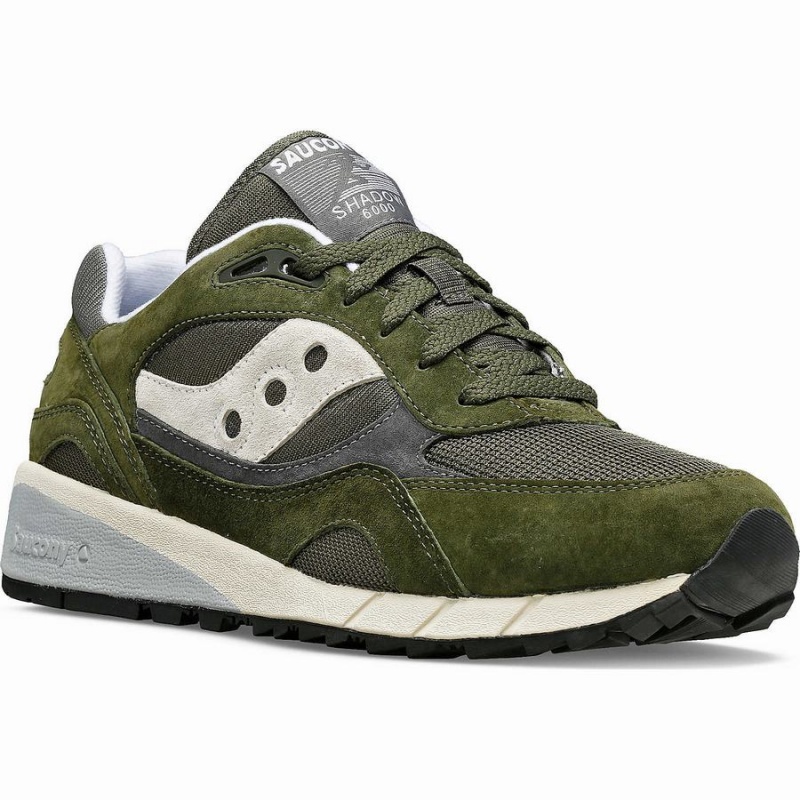 Women's Saucony Shadow 6000 Sneakers Green / Grey | Australia S12394-U49