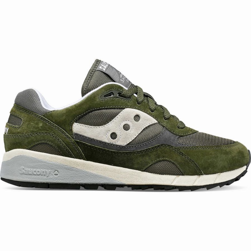 Women\'s Saucony Shadow 6000 Sneakers Green / Grey | Australia S12394-U49