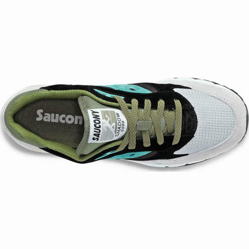 Women's Saucony Shadow 6000 Sneakers Grey / Green / Black | Australia S76850-R26