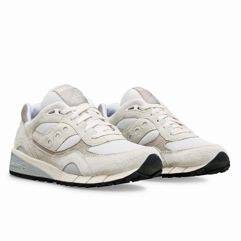 Women's Saucony Shadow 6000 Sneakers White / Grey | Australia S46132-Q02