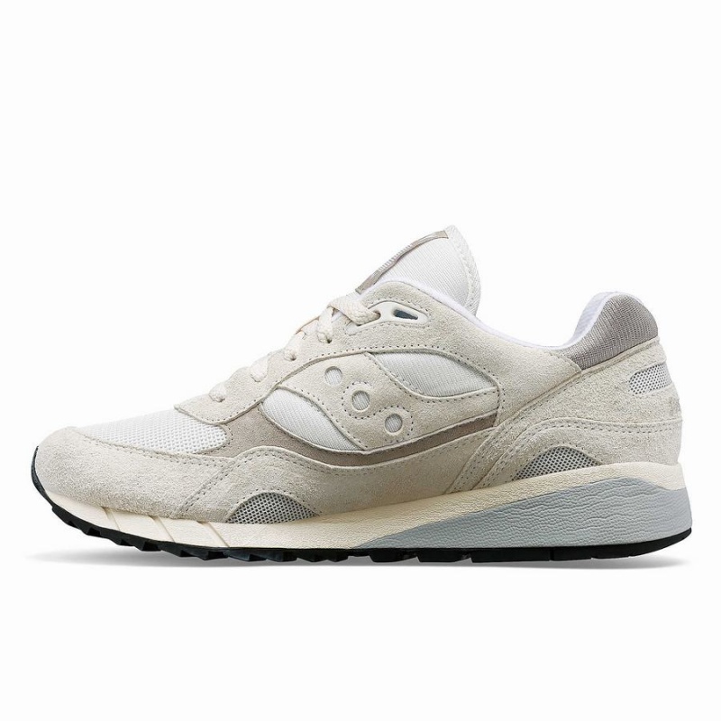 Women's Saucony Shadow 6000 Sneakers White / Grey | Australia S46132-Q02