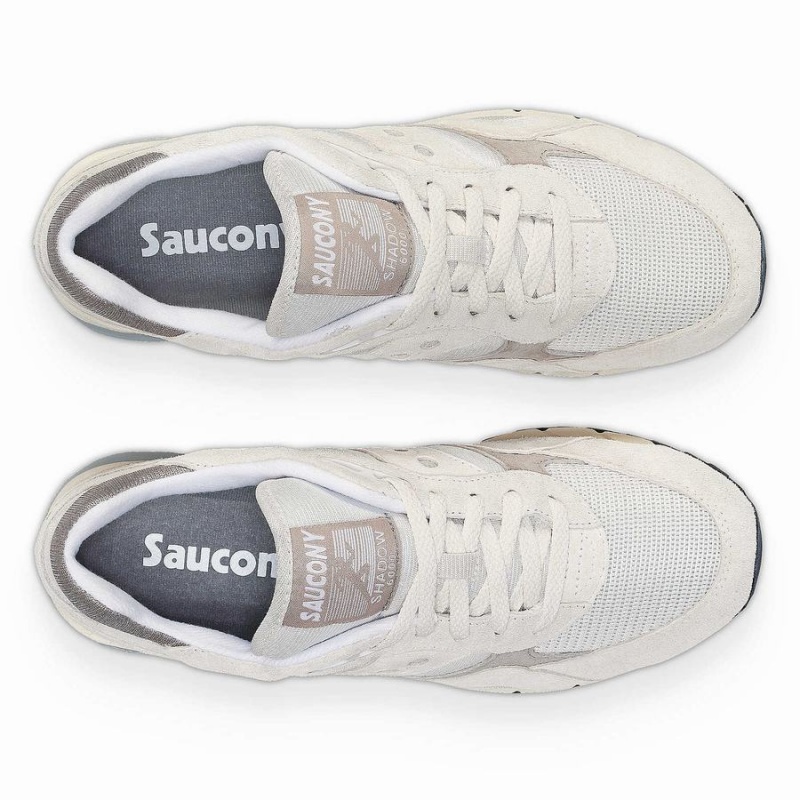 Women's Saucony Shadow 6000 Sneakers White / Grey | Australia S46132-Q02