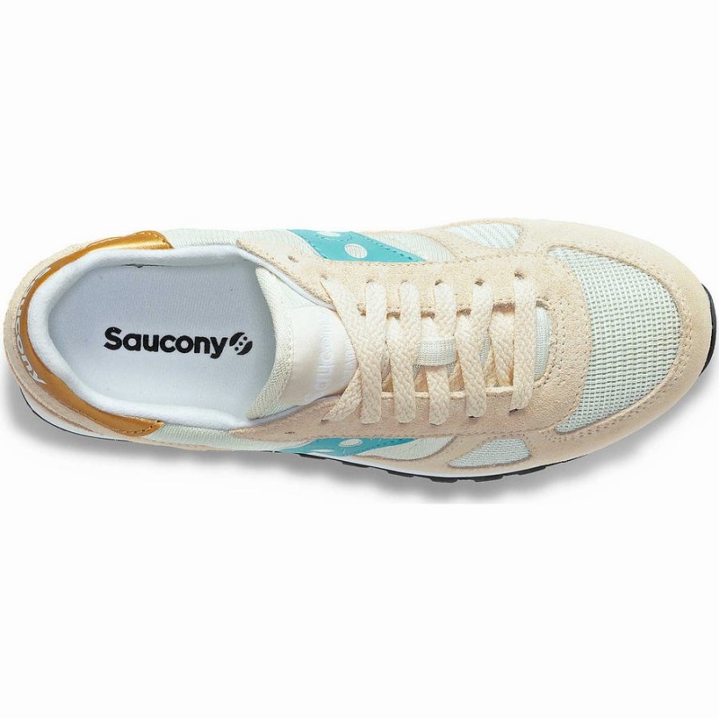 Women's Saucony Shadow Original Sneakers Brown / Turquoise | Australia S81472-U57