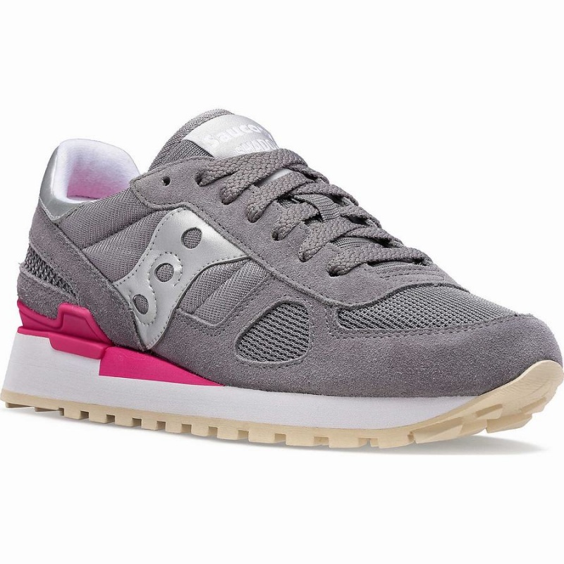 Women's Saucony Shadow Original Sneakers Grey / Silver | Australia S76981-N72