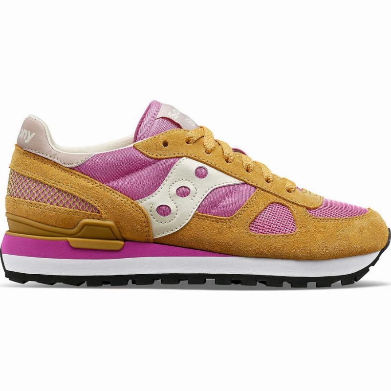 Women\'s Saucony Shadow Original Sneakers Beige / Pink | Australia S96710-A29