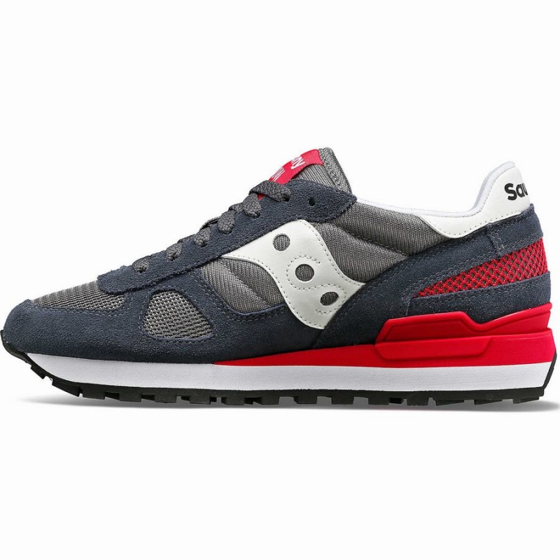 Women's Saucony Shadow Original Sneakers Dark Grey / Red | Australia S21746-E38