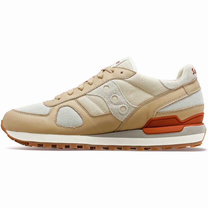 Women's Saucony Shadow Original Sneakers Beige / Brown | Australia S72058-F81