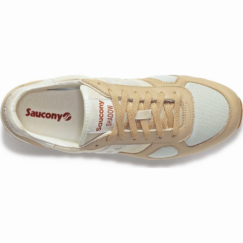 Women's Saucony Shadow Original Sneakers Beige / Brown | Australia S72058-F81