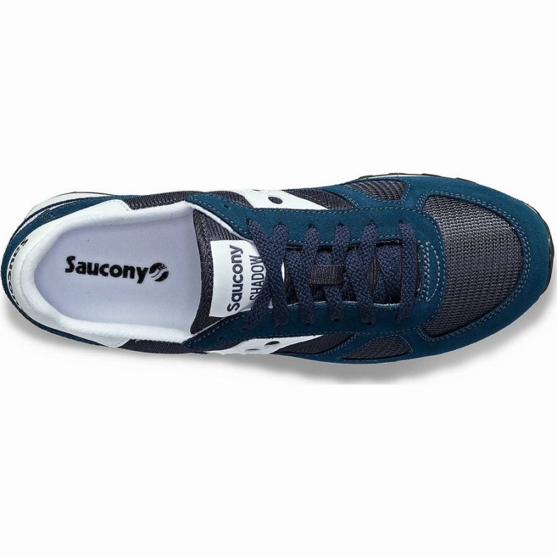 Women's Saucony Shadow Original Sneakers Navy / White | Australia S21496-G83