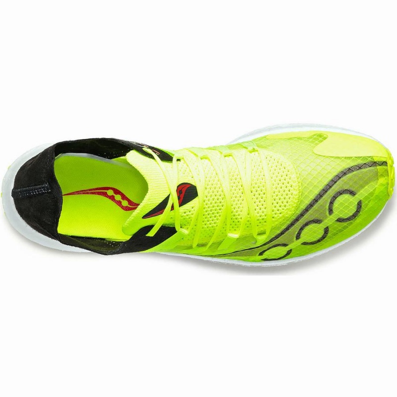 Women's Saucony Sinister Running Shoes Yellow / Black | Australia S12945-K40