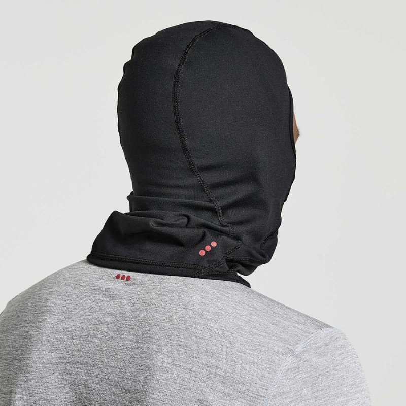 Women's Saucony Solstice Balaclava Headband Black | Australia S34156-A84