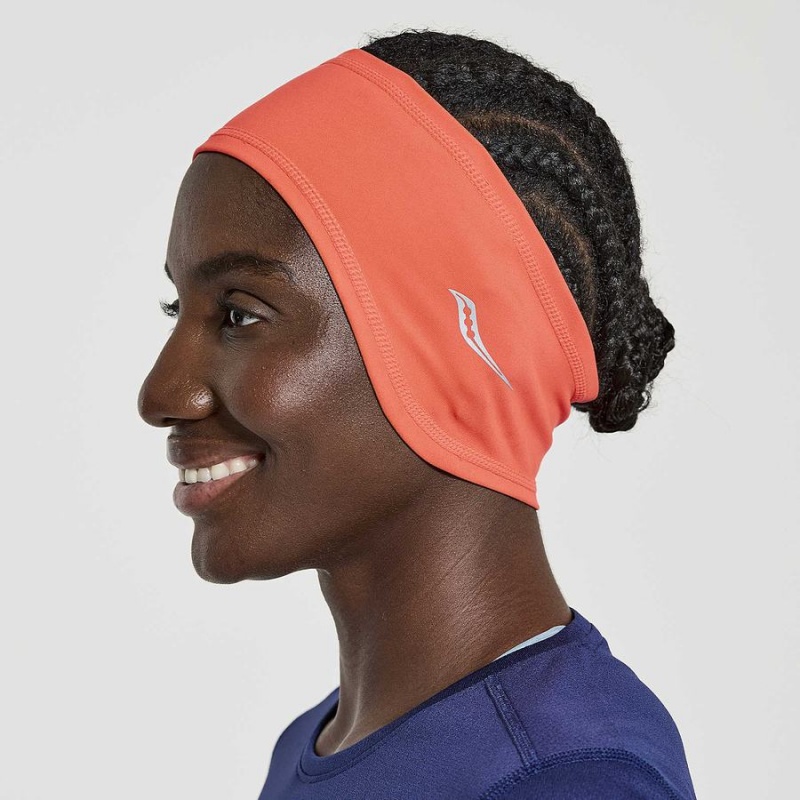 Women\'s Saucony Solstice Headband Red | Australia S74398-T29