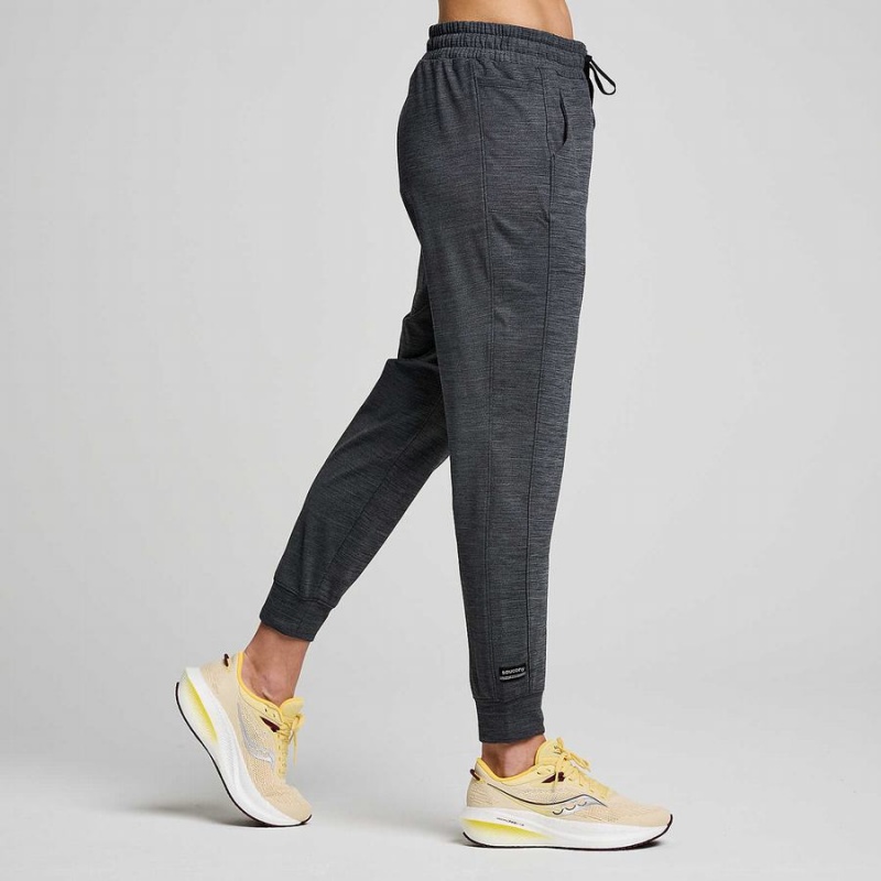 Women's Saucony Solstice Joggers Black | Australia S78640-S19