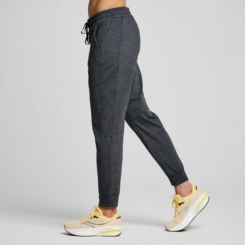 Women's Saucony Solstice Joggers Black | Australia S78640-S19