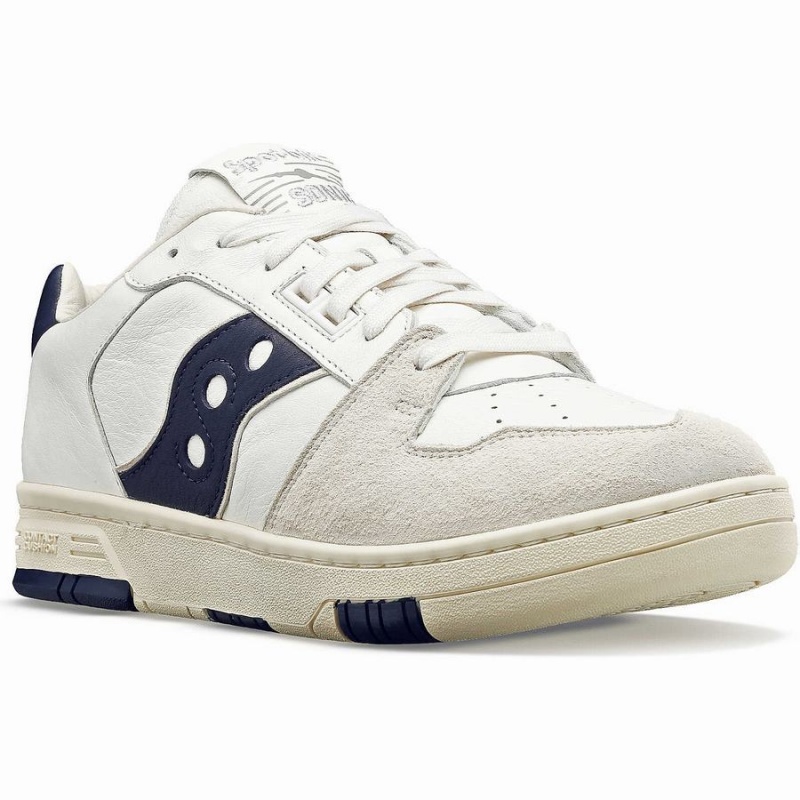 Women's Saucony Spot-Bilt™ Sonic Low Premium Sneakers Beige / Blue | Australia S80971-Y68