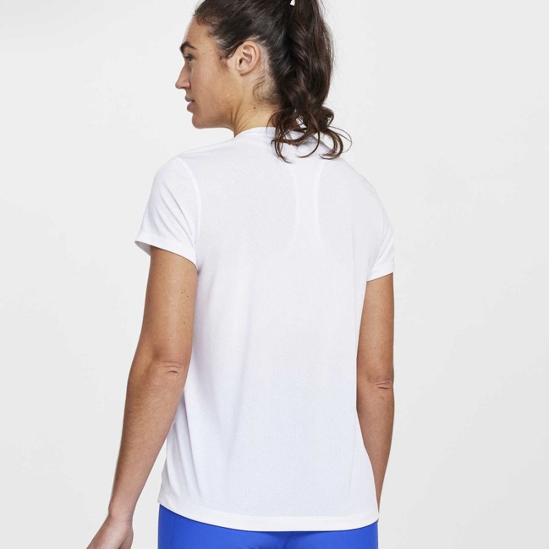 Women's Saucony Stopwatch Short Sleeve T Shirts White | Australia S63058-M68