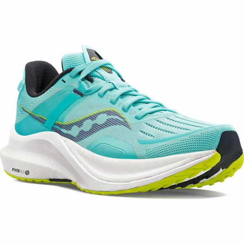 Women's Saucony Tempus Running Shoes Mint | Australia S43792-U47