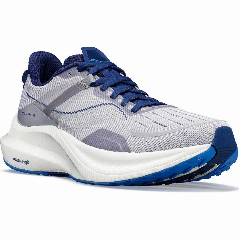 Women's Saucony Tempus Running Shoes Purple / Indigo | Australia S89435-B23