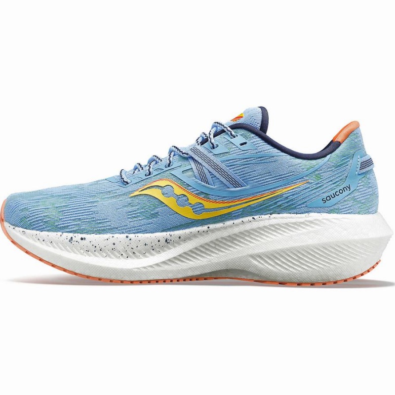 Women's Saucony Triumph 20 Running Shoes Blue | Australia S82931-B36