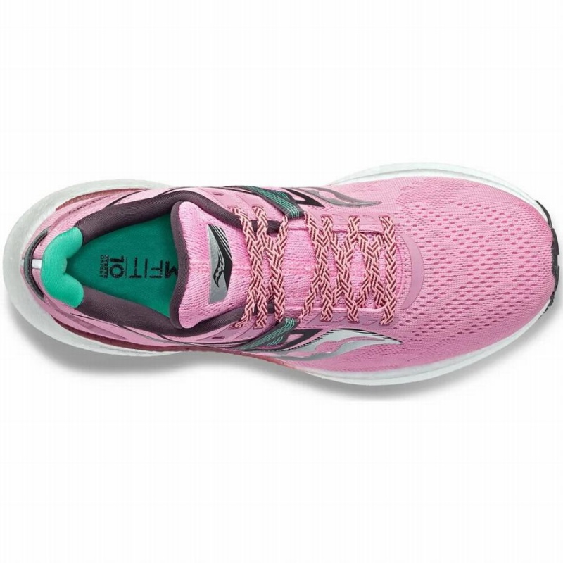 Women's Saucony Triumph 20 Running Shoes Pink | Australia S76249-S75