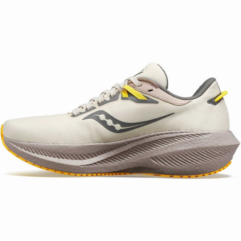 Women's Saucony Triumph 21 RUNSHIELD Running Shoes Beige | Australia S09284-V85