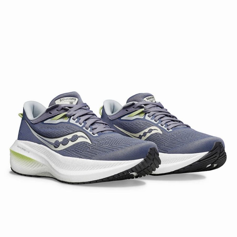 Women's Saucony Triumph 21 Running Shoes Blue | Australia S95146-V29