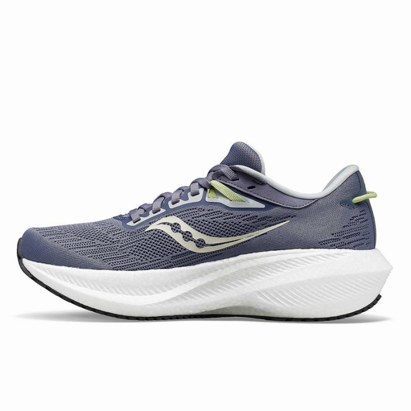 Women's Saucony Triumph 21 Running Shoes Blue | Australia S95146-V29