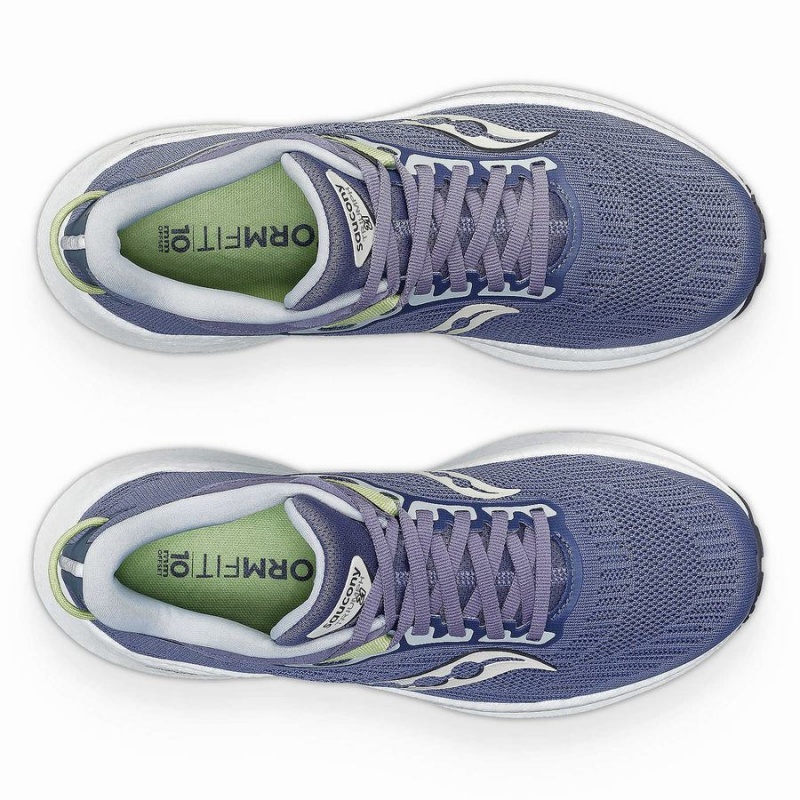 Women's Saucony Triumph 21 Running Shoes Blue | Australia S95146-V29